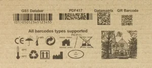 Impressão de alta resolução PIJ Linx IJ355-IJ375, tipos de símbolos e códigos