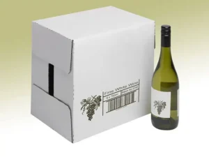 Codificação e impressão direta em caixas secundárias de papelão