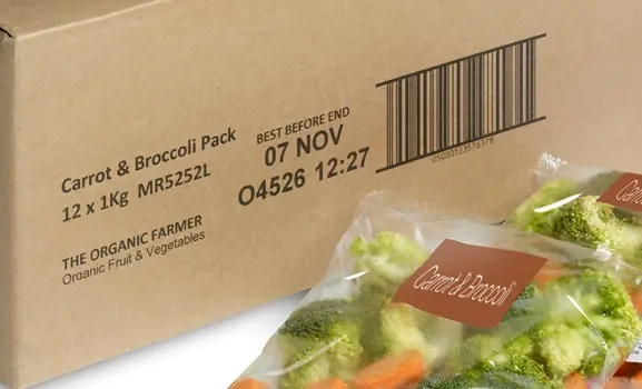 Impressão em caixas de papelão Linx IJ355 e IJ375